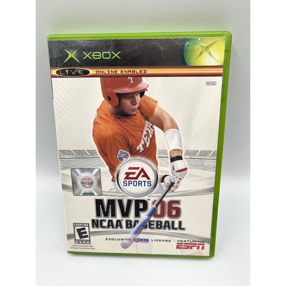 MVP 06 NCAA Baseball (Microsoft Xbox, 2006) CIB Complete Tested - Picture 9 of 15